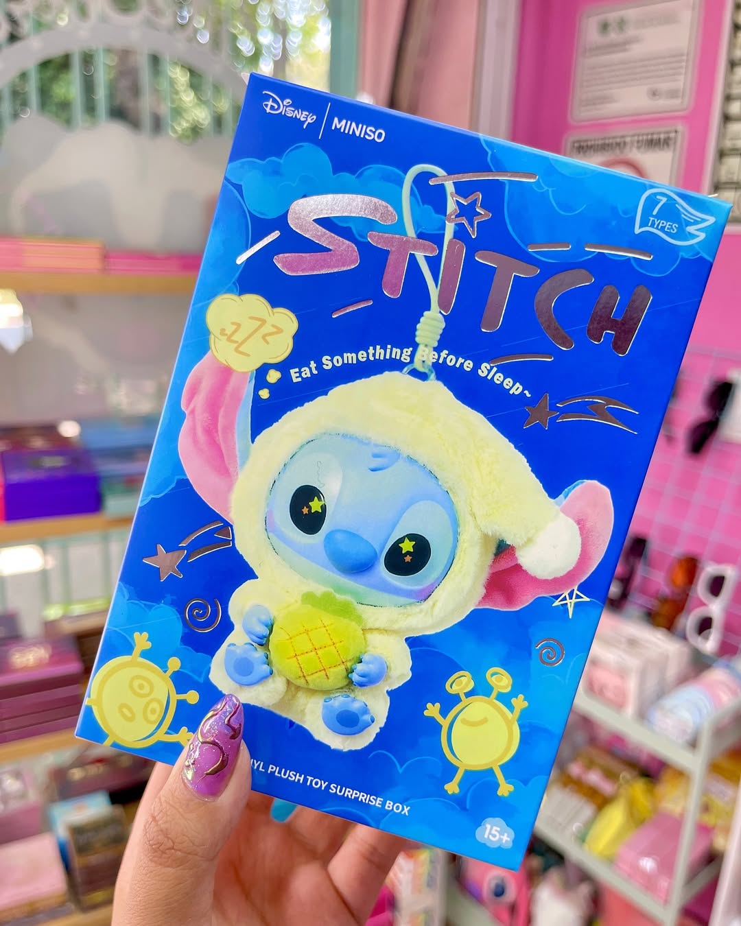 MUÑECO LABUBU DE STITCH CAJA SORPRESA EDICION ESPECIAL